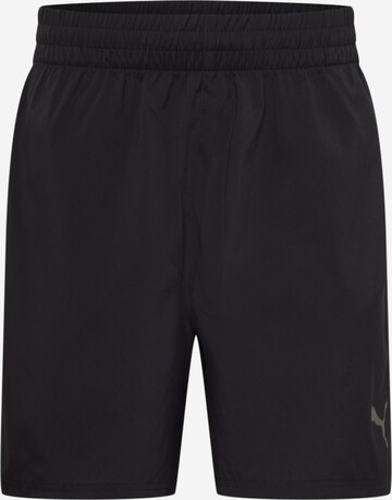 Regular Pantalon de sport 'Blaster 7' PUMA en noir : devant