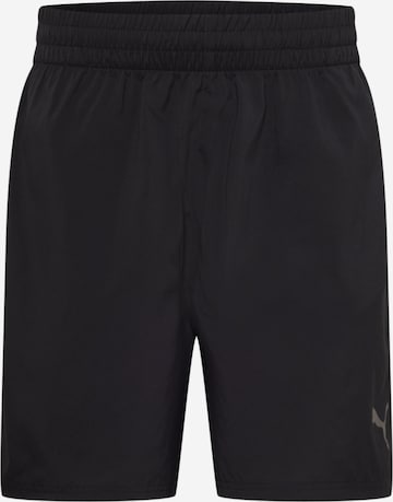 Regular Pantalon de sport 'Blaster 7' PUMA en noir : devant