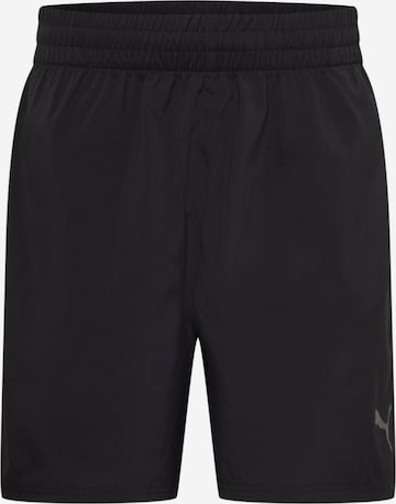 PUMA Regular Workout Pants 'Blaster 7' in Black: front