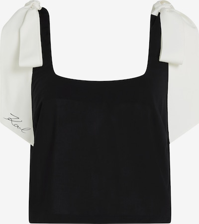 Palaidinė be rankovių iš Karl Lagerfeld, spalva – juoda, Prekių apžvalga