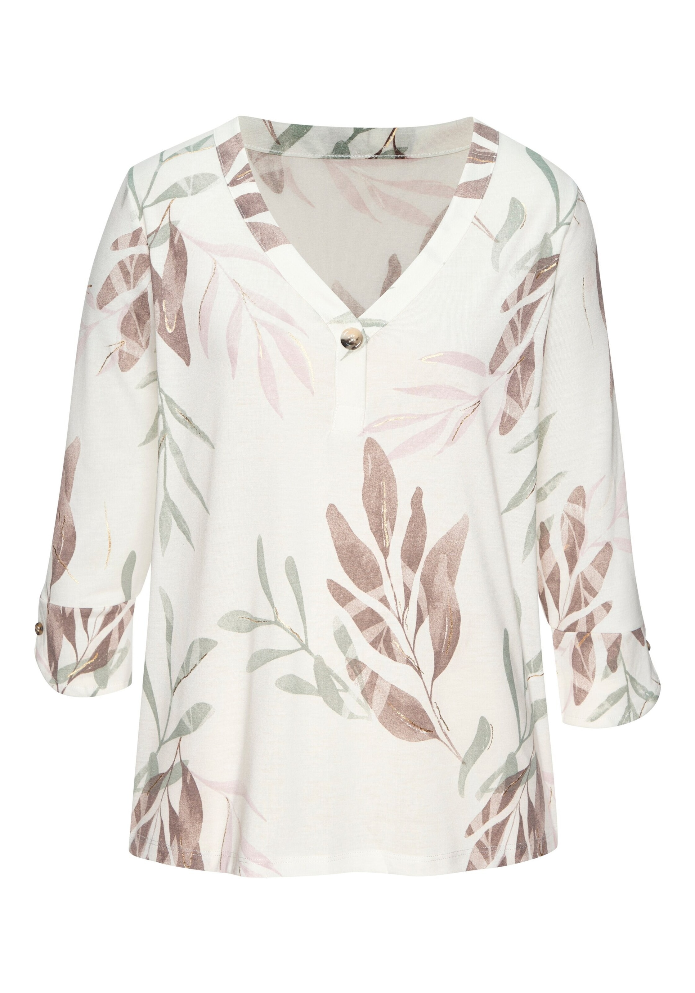 LASCANA - Camisa em bege: frente