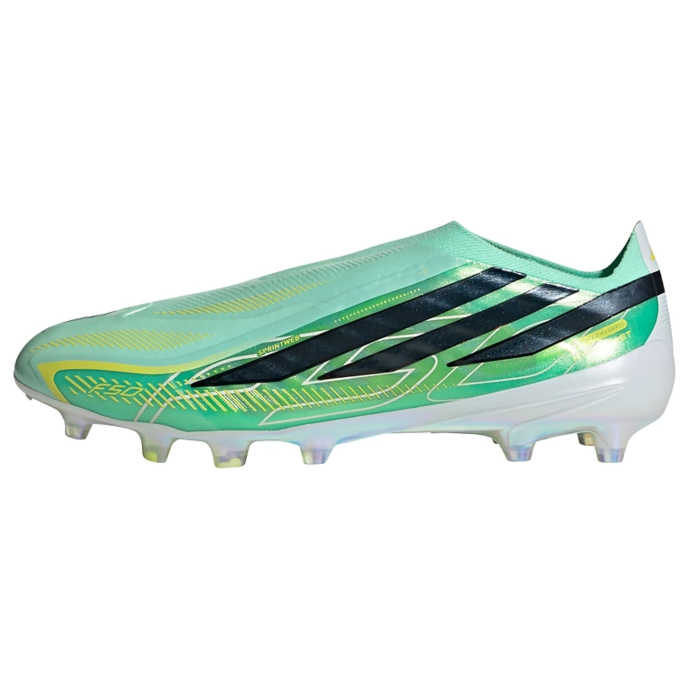 ADIDAS PERFORMANCE Παπούτσι ποδοσφαίρου 'F50 Hyperfast Elite' σε πράσινο: μπροστά