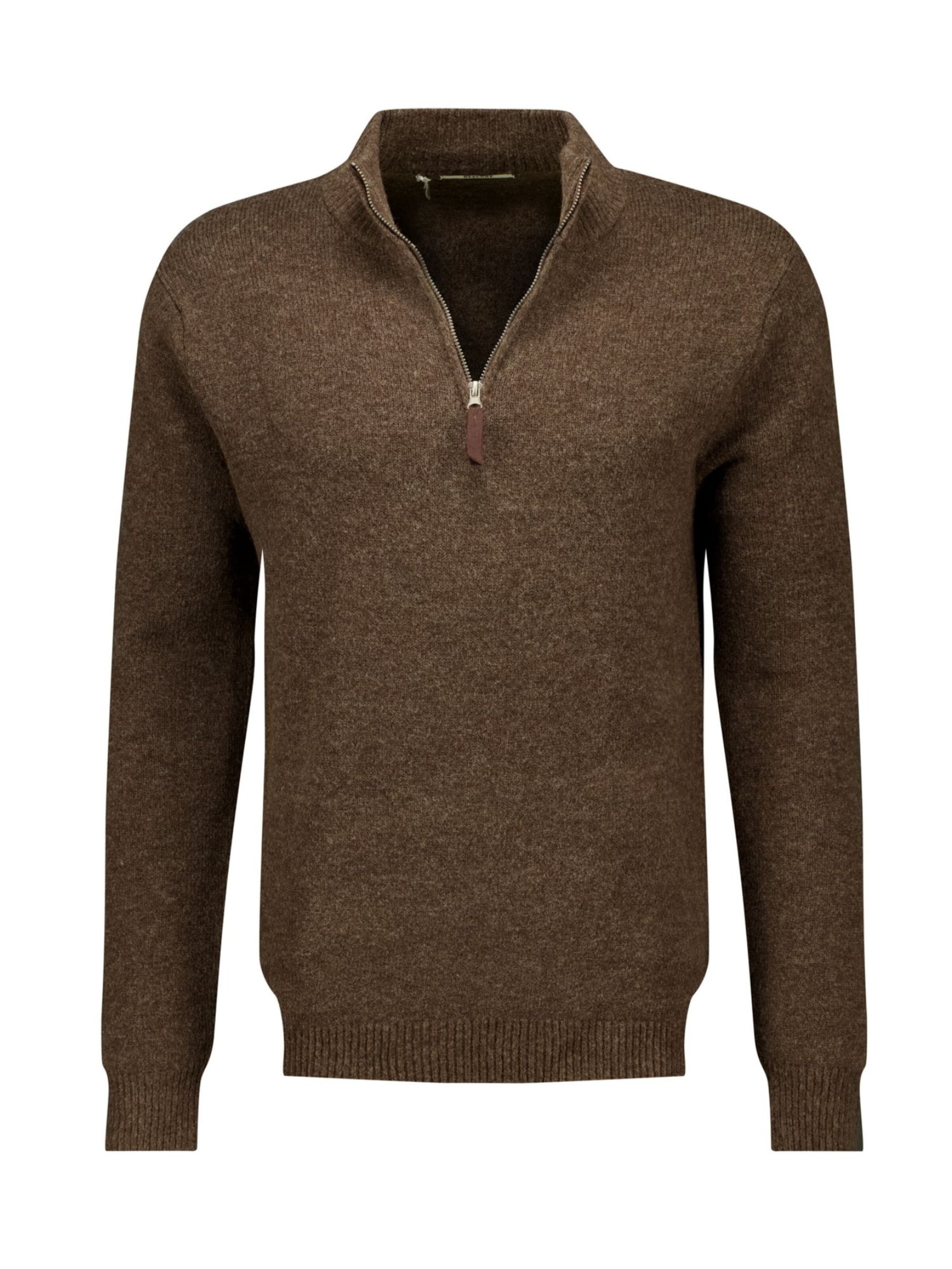 Deeluxe Pullover‌‌ in Braun: Vorderseite