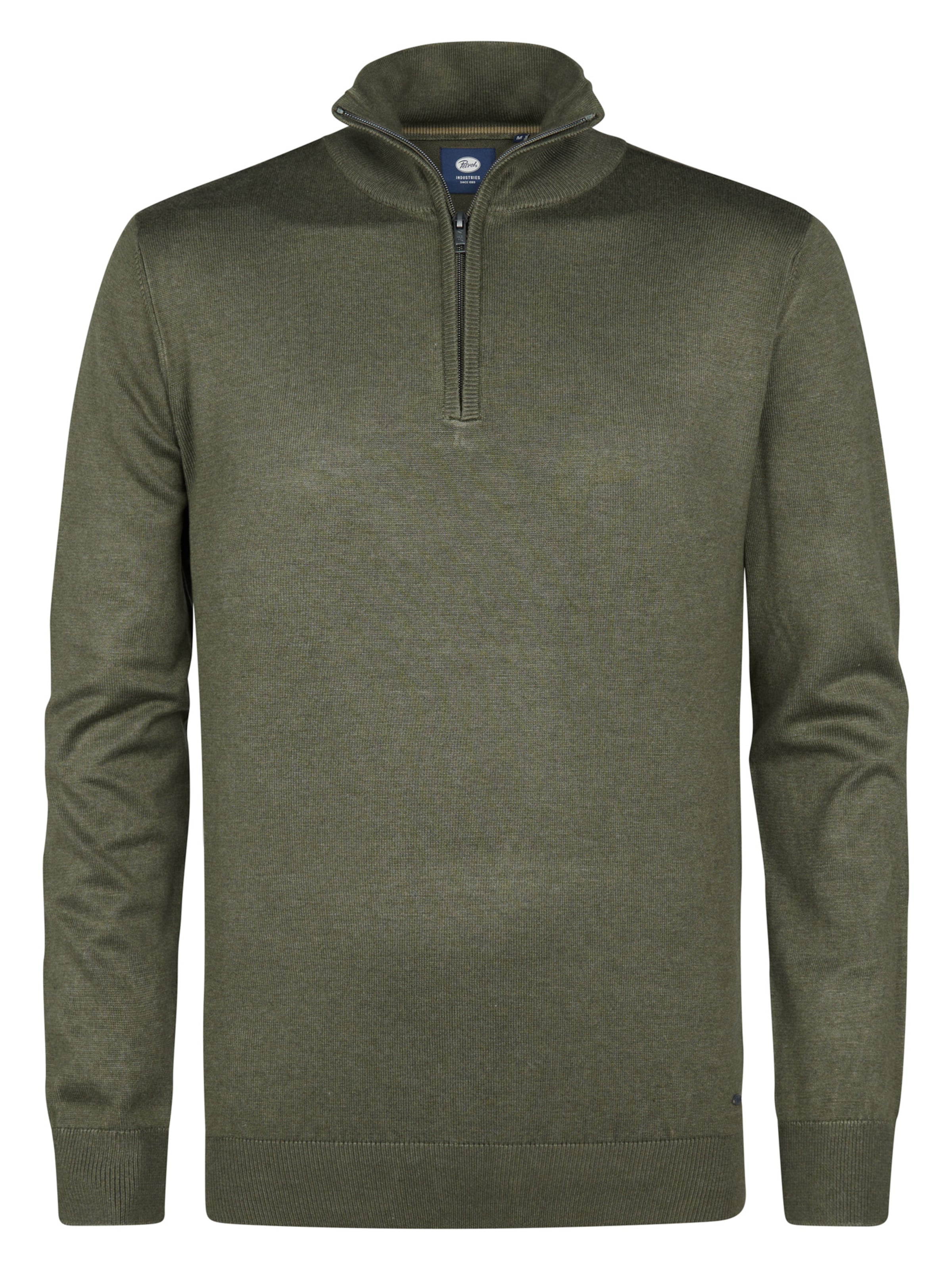 Petrol Industries Kampsun, värv roheline: eest vaates