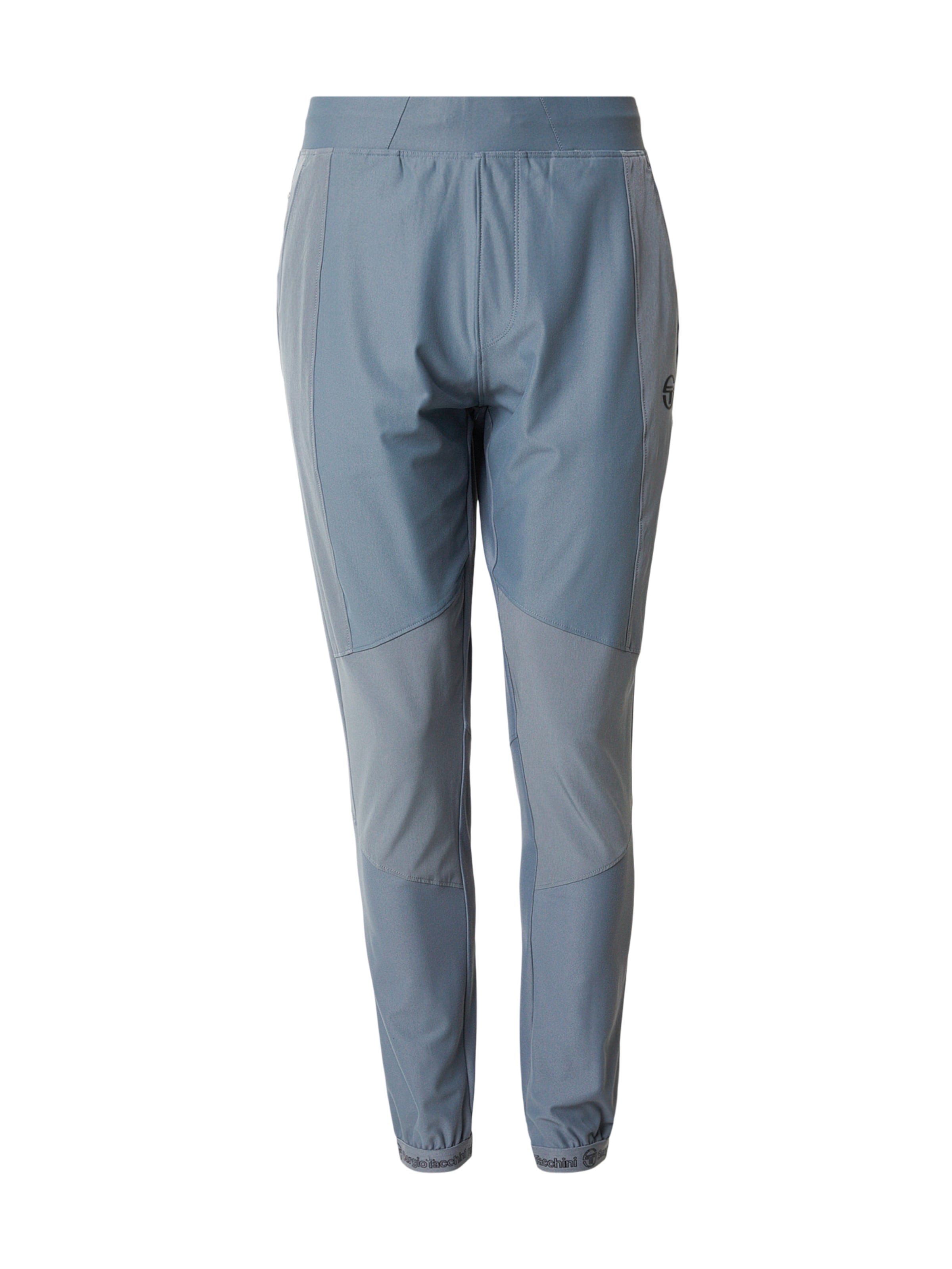 Sergio Tacchini Tapered Παντελόνι φόρμας 'Pelle' σε γκρι: μπροστά