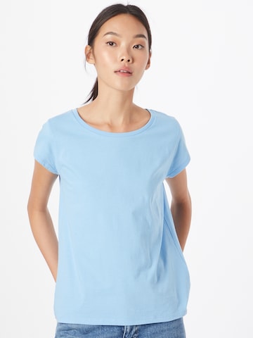 MADS NORGAARD COPENHAGEN Shirt 'Teasy ' in Blue: front