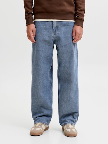 Jack & Jones Junior Baggy Jeans 'JJIAlex JJOriginal' in Blau: Vorderseite