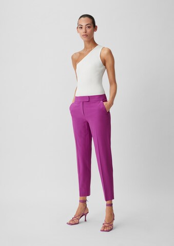 COMMA Regular Pantalon in Lila