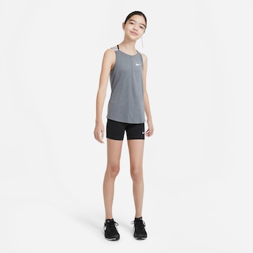 NIKE Skinny Spodnie sportowe w kolorze czarny