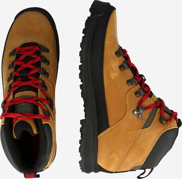 brūns TIMBERLAND Klasiskie šņorzābaki 'World Hiker'