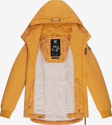 Ragwear Performance Jacket 'Danka' in Yellow