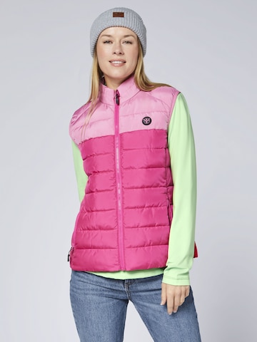 CHIEMSEE Weste in Pink: Vorderseite