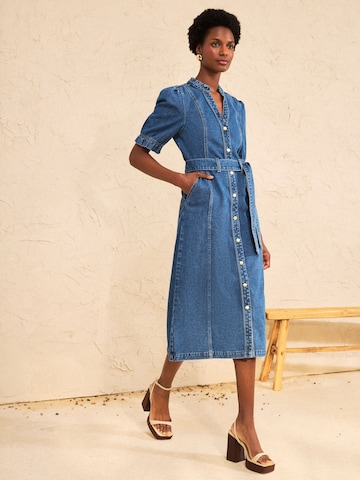 love & roses Kleid in Blau