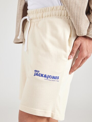 JACK & JONES Обычный Штаны 'JPSTGORDON' в Белый