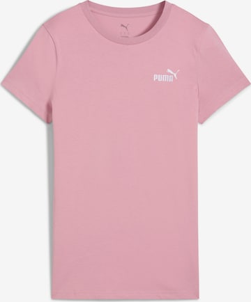 rožinė PUMA Sportiniai marškinėliai 'ESS Small No. 1': priekis
