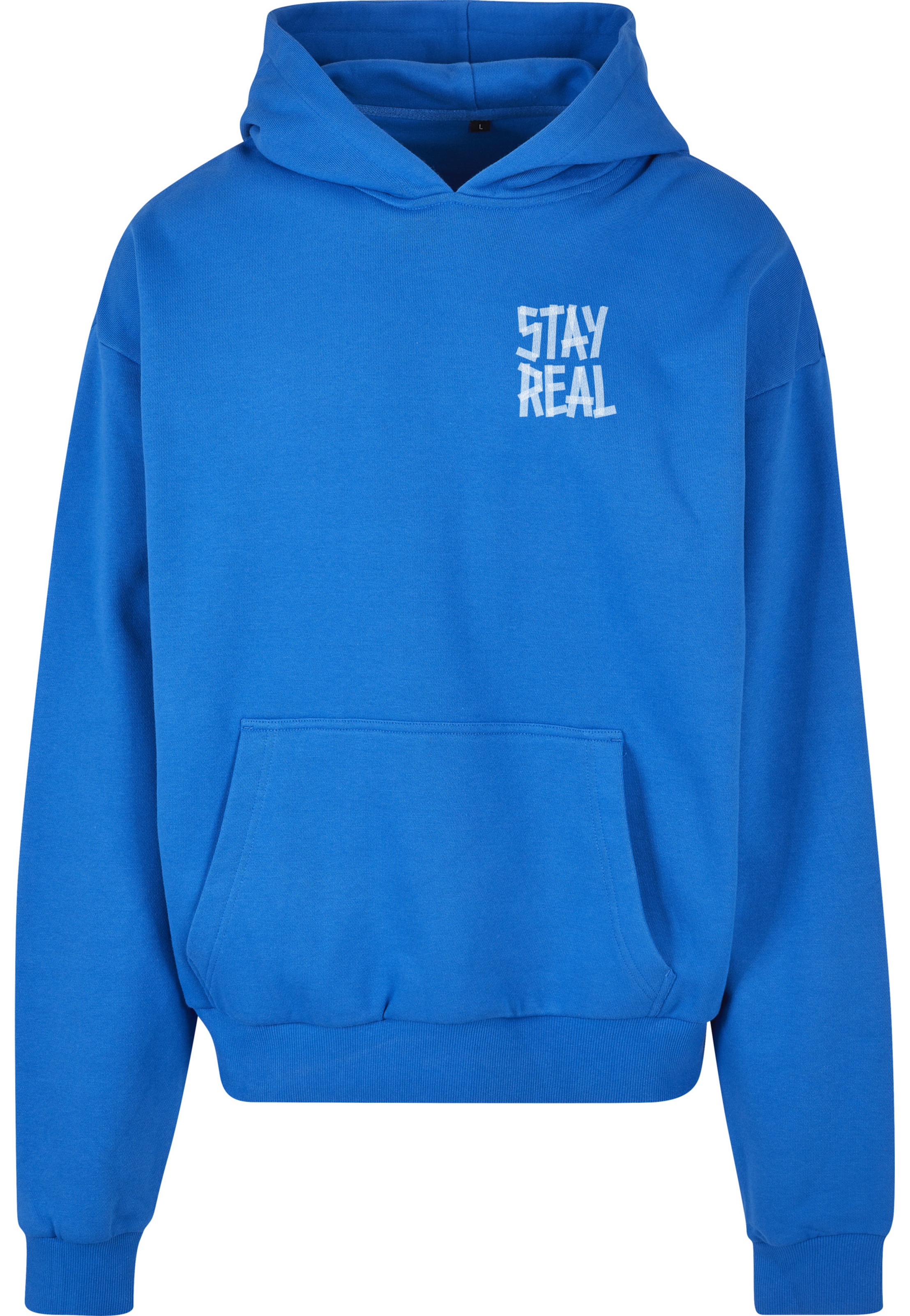 Pull-over 'Stay' Mister Tee en bleu : devant
