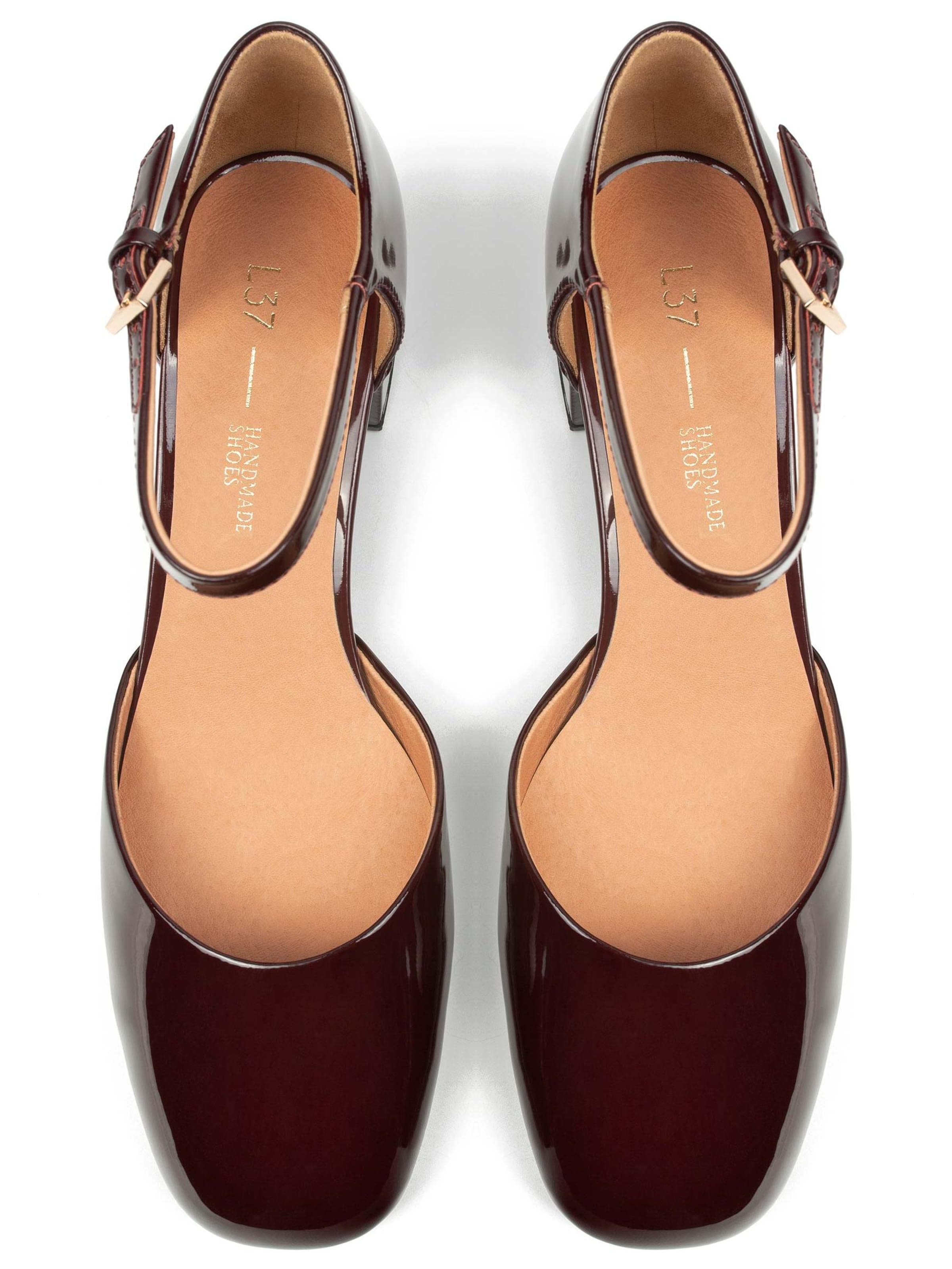 L37 HANDMADE SHOES Pumps 'LOVE AT FIRST SIGHT'‌‌‌‌‌ in Rot