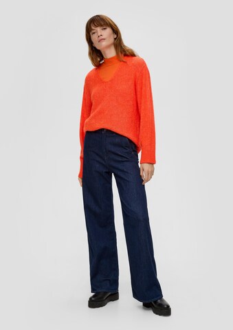 s.Oliver Sweater in Orange