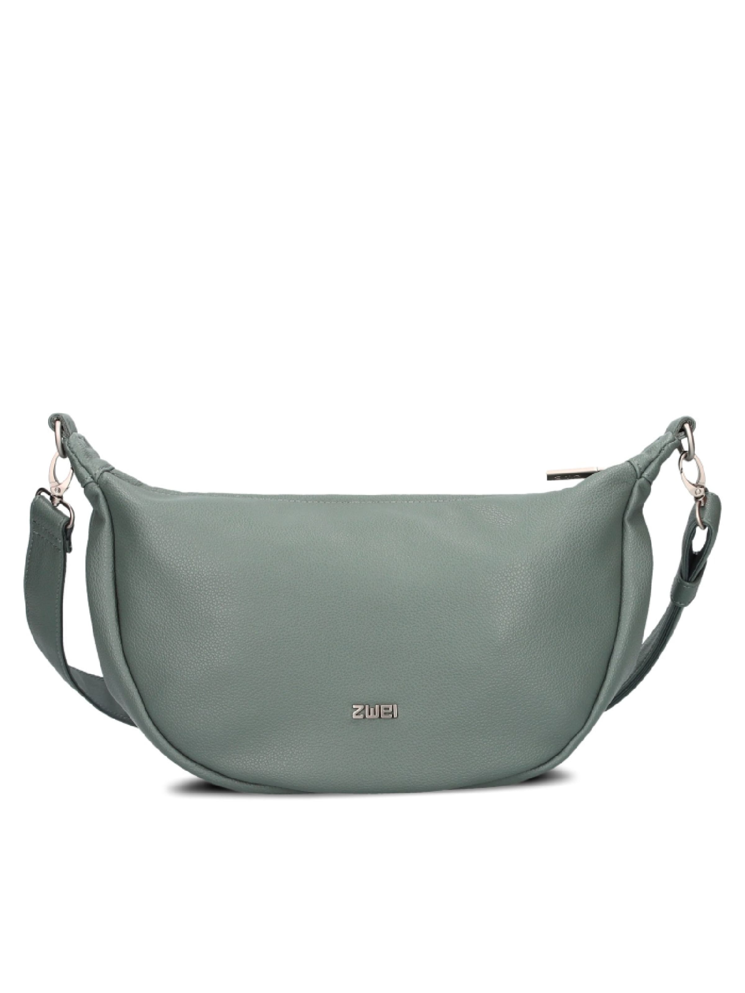 ZWEI Handbag 'MADEMOISELLE.M M70' in Green: front