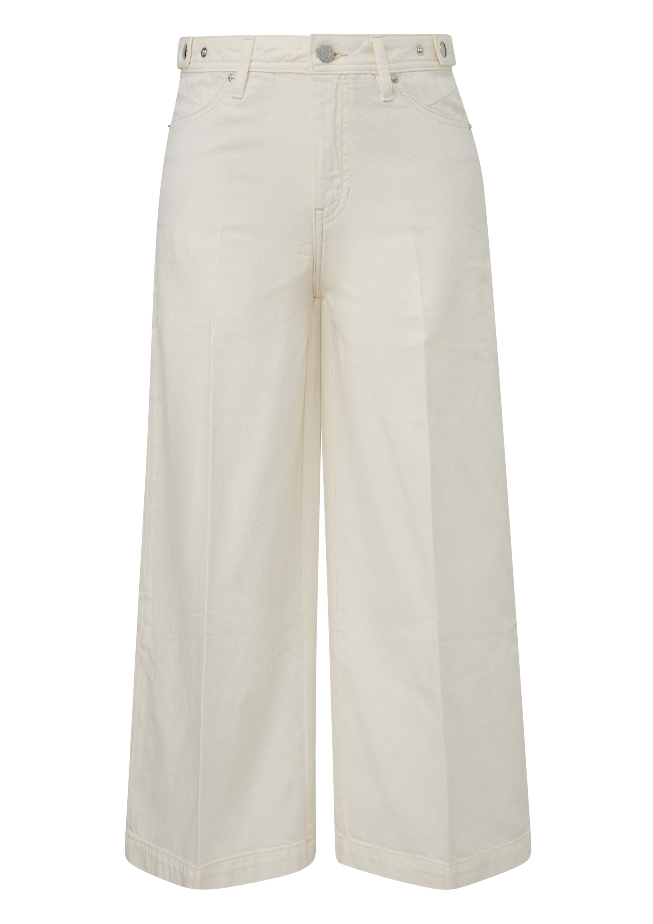 Wide Leg Jean ' SURI ' s.Oliver en beige : devant