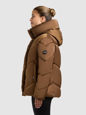 khujo Winter Jacket in Brown