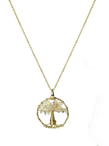 Luxenter - Cadena 'Budleia' en amarillo: frente