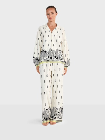 Camicia da notte di Gisela in bianco