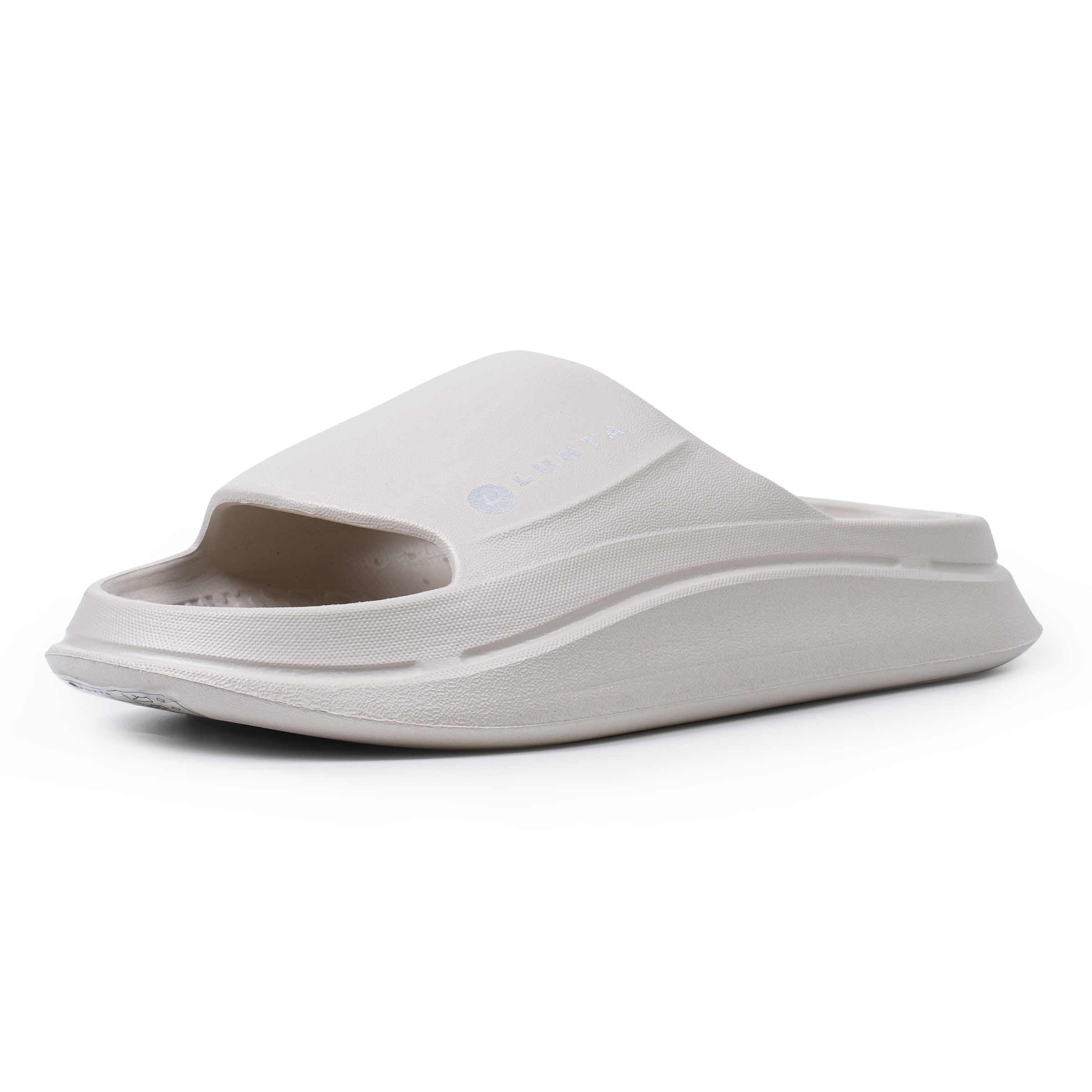 LUHTA Pantolette 'Oikea Ms' in Beige: Vorderseite