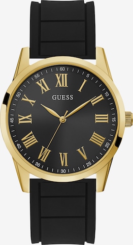 GUESS - Relógios analógicos em preto: frente