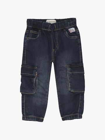 Roy Rogers Tapered Jeans 'CARGO RR' in Blau: Vorderseite