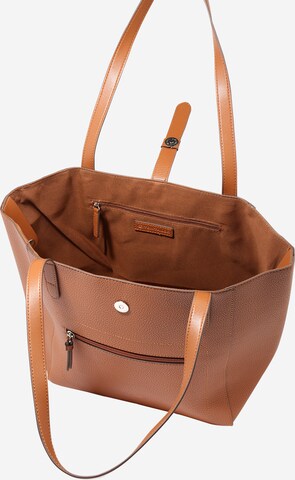 TOM TAILOR Shopper 'Flo' in Brown: front