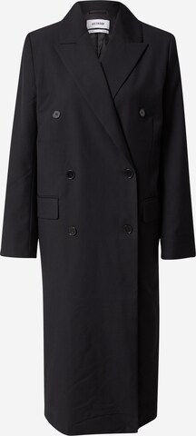 WEEKDAY Přechodný kabát 'Navin' – černá: přední strana