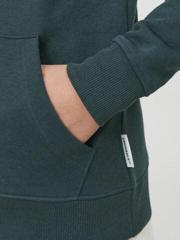 Sweat 'JORLakewood' Jack & Jones Junior en vert