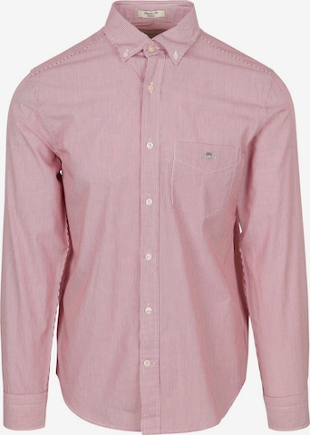 GANT Regular Fit Hemd in Rot: Vorderseite