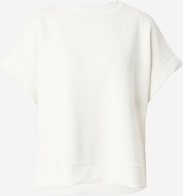 Sweat-shirt Rich & Royal en blanc : devant