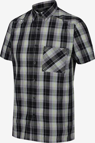 REGATTA Regular fit Athletic Button Up Shirt 'Kalambo V' in Grey: front