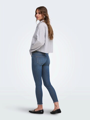 ONLY Skinny Jeans 'ONLBLUSH' in Blue: back