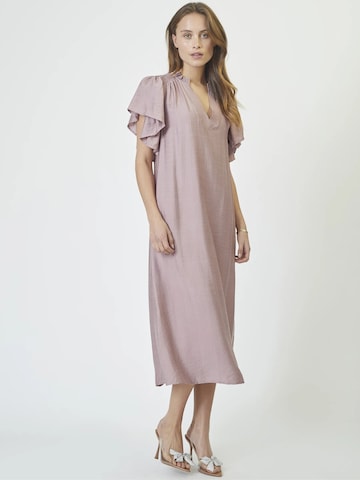 Robe 'Hera' co'couture en rose