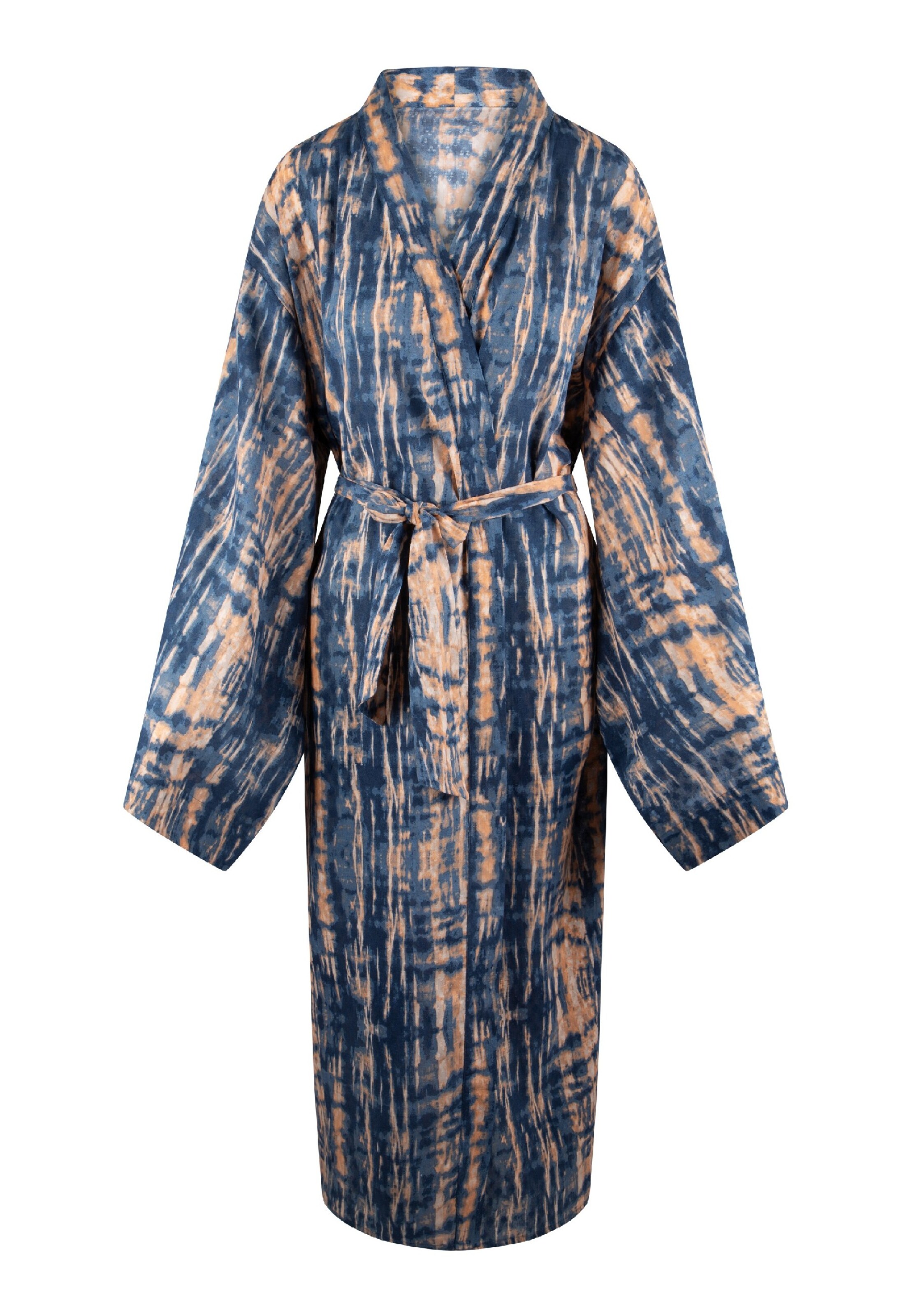 LingaDore - Kimono en azul: frente