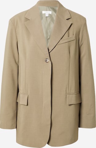 TOPSHOP Blazer in Green: front