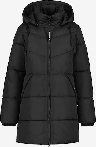 ICEPEAK Winter coat 'Adaire' in Black: front