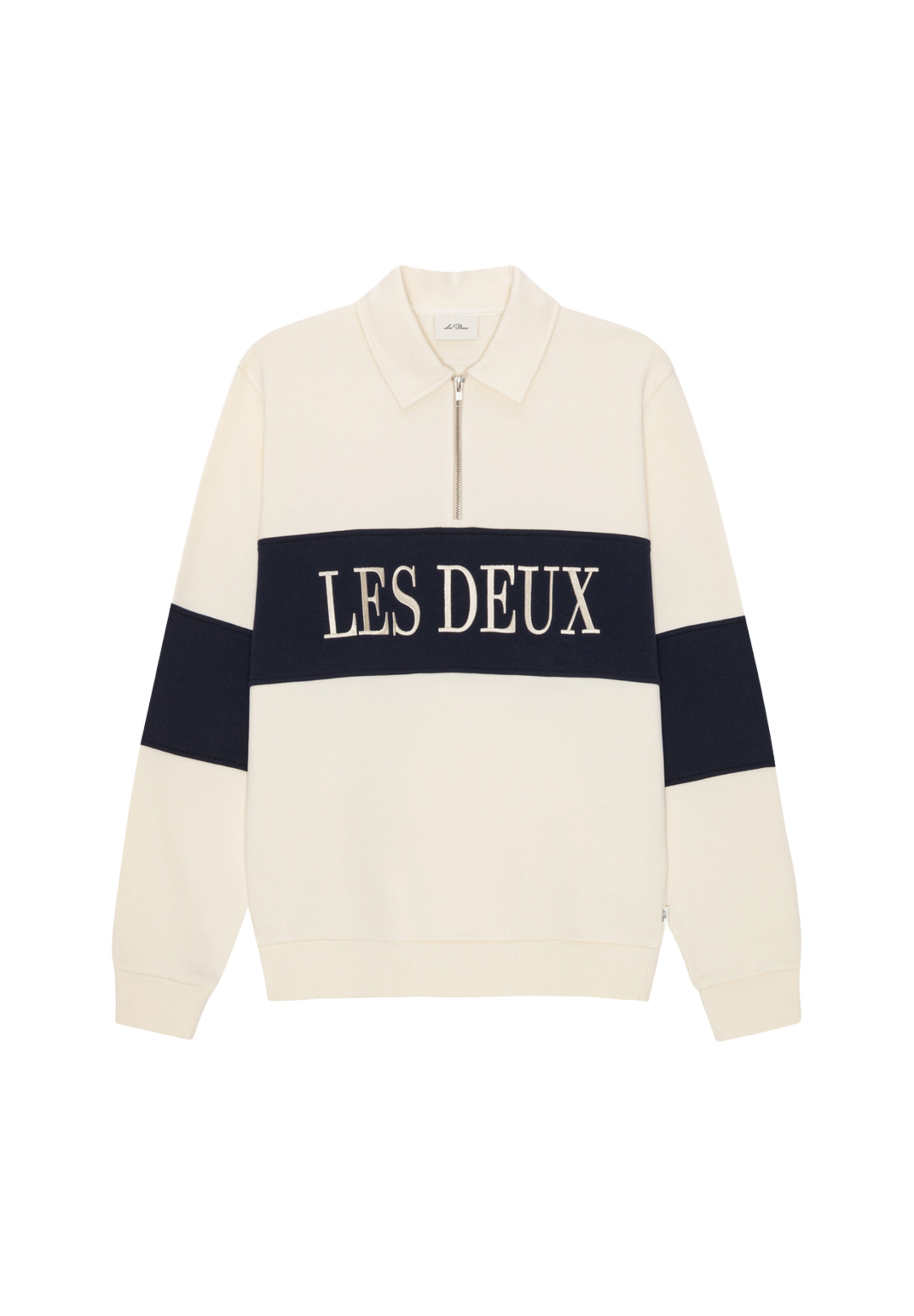 Les Deux - Sudadera en beige: frente