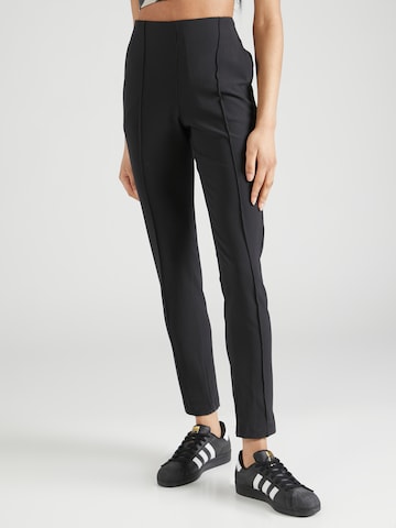 ADIDAS GOLF Slim fit Workout Pants in Black: front