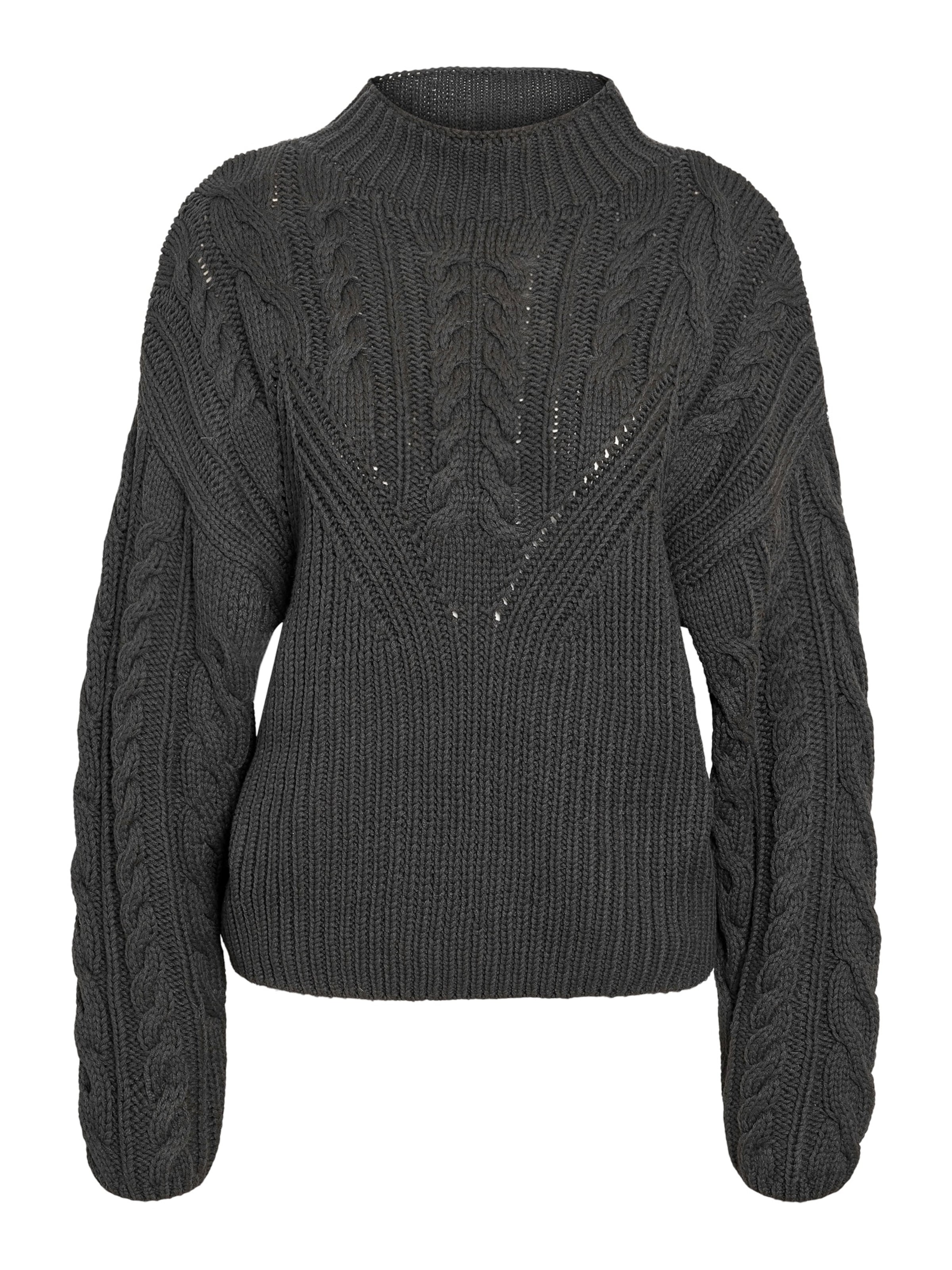 Noisy mayPulover 'NMHAYSA' - siva boja: prednji dio