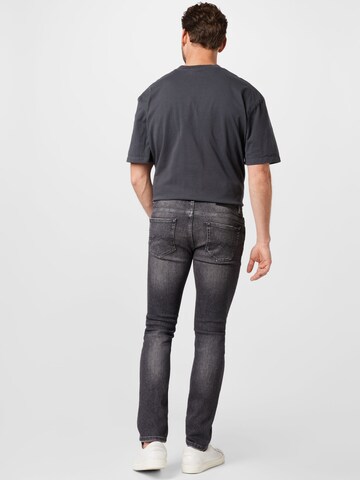 BIG STAR Slimfit Jeans 'Jeffray' i svart