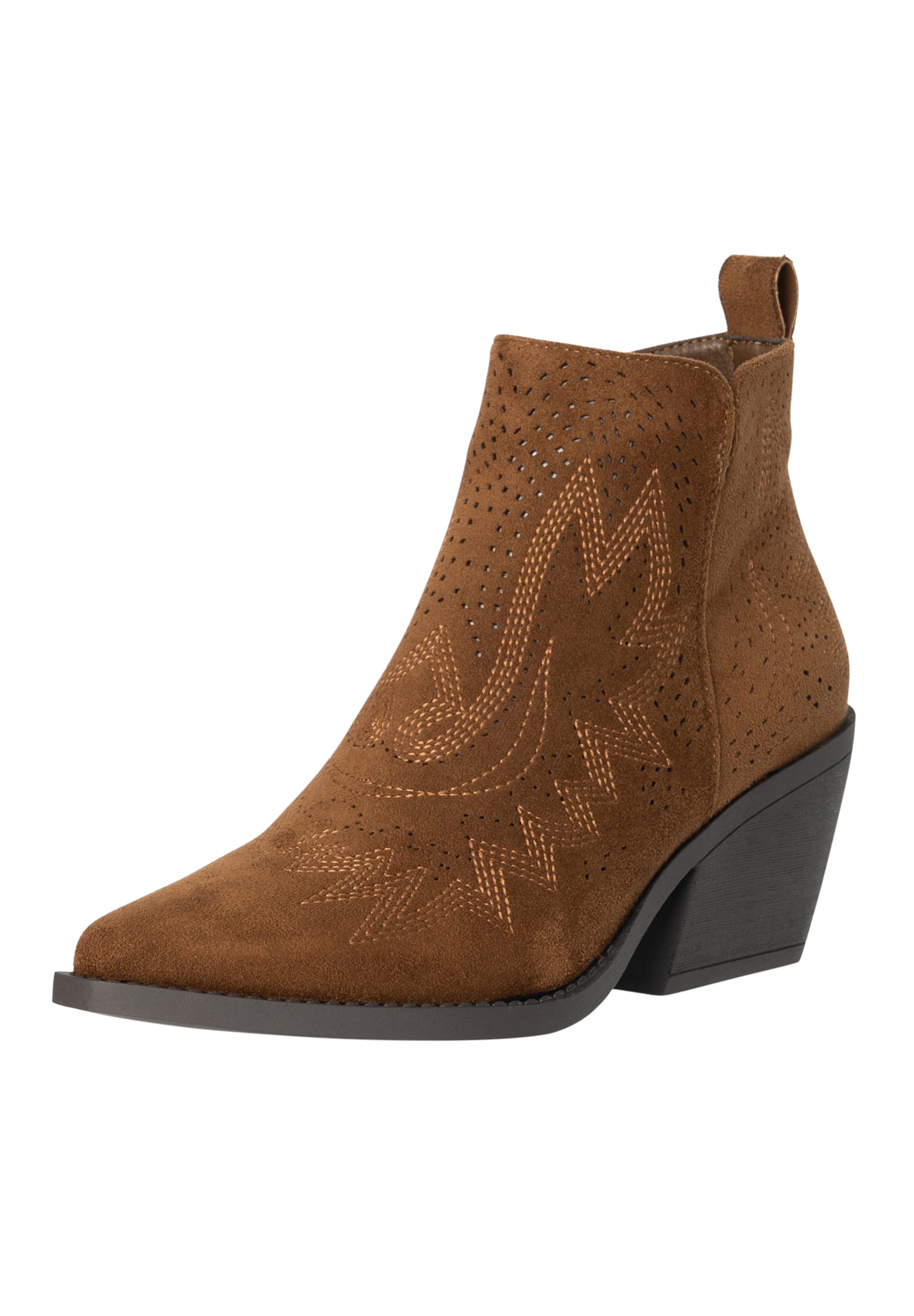 Salinyang Booties in Caramel, Item view