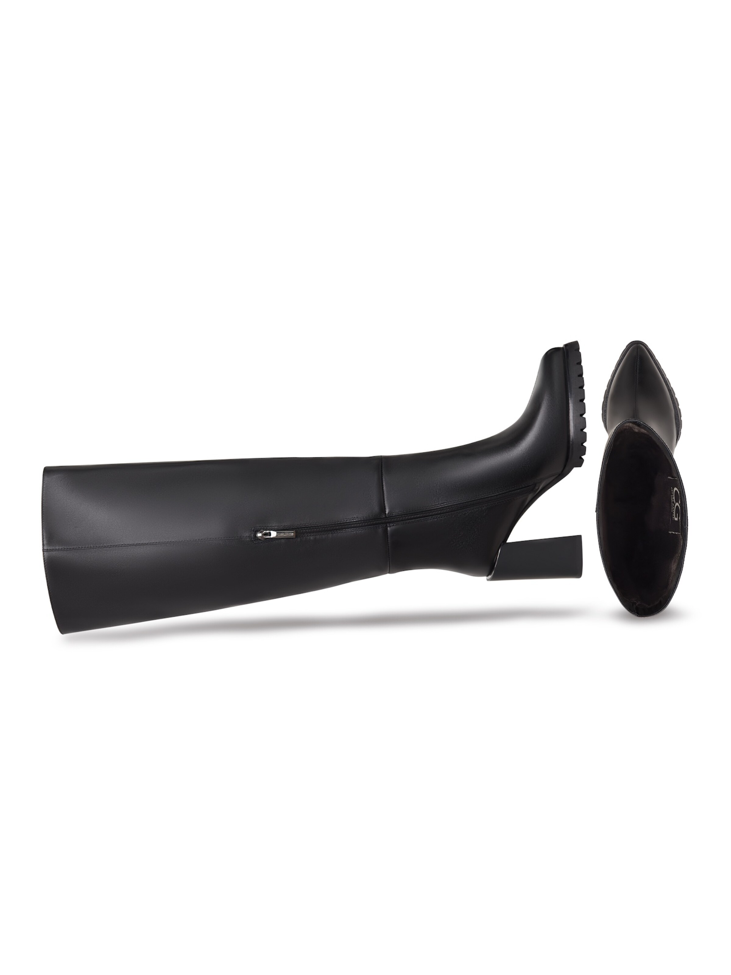 Bottes CESARE GASPARI en noir