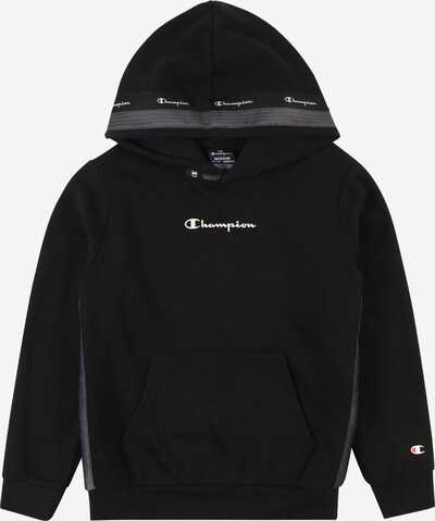 Champion Authentic Athletic Apparel Sweatshirt in anthrazit / rot / schwarz / weiß, Produktansicht