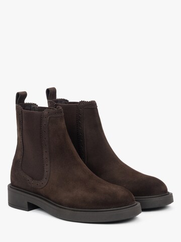Estro Chelsea boots '09-3814' i brun