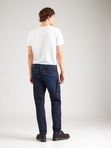 G-STAR regular Cargojeans 'Roxic' i blå: tilbage